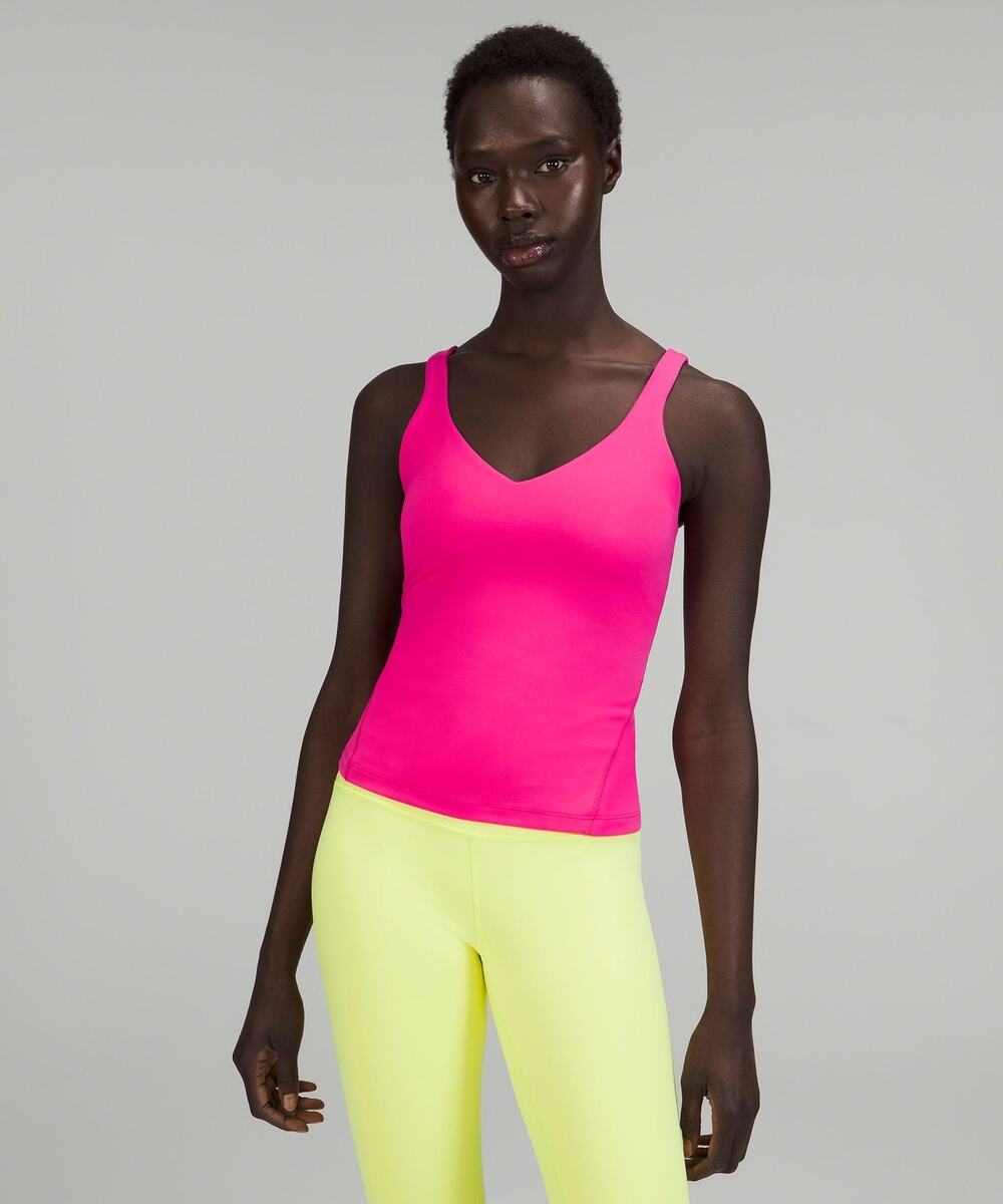 Lululemon Align Waist-Length Tank Top Sonic Pink - 4